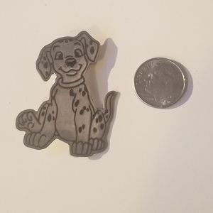3/$20 Disney 101 Dalmatians Silver Metal Pin